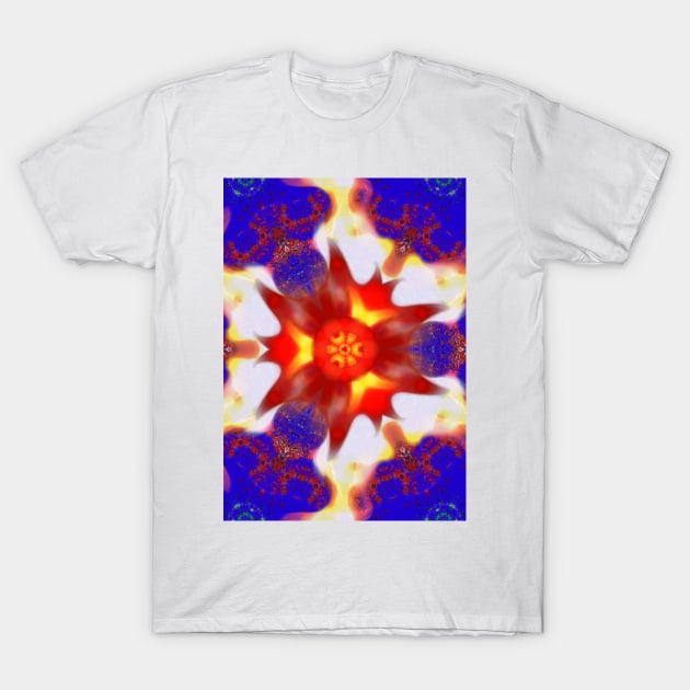 burning fire T-Shirt by Pimpastudio